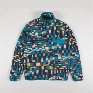 NWT Patagonia M's Lightweight Synchilla Snap-T Fleece Pullover- Fitz Roy Patchwk